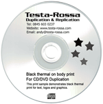 black text cd